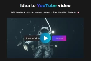 자동 영상 생성 Invideo AI 사용 방법