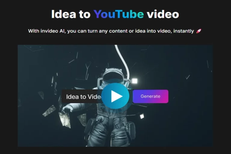 자동 영상 생성 Invideo AI 사용 방법