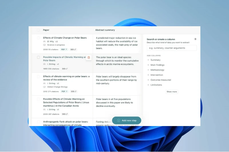 Elicit AI 사용자 맞춤형 정렬/필터