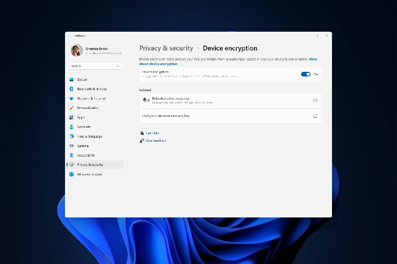 BitLocker 강력한 암호화 알고리즘