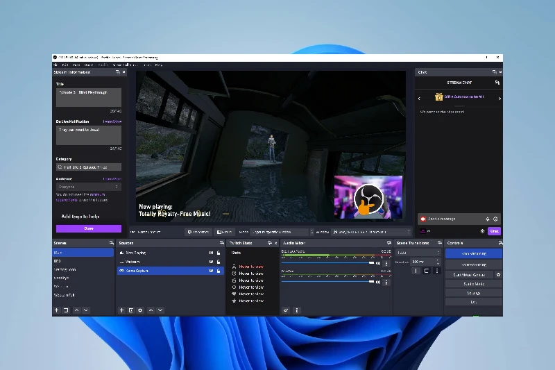 OBS Studio 고화질 방송 송출