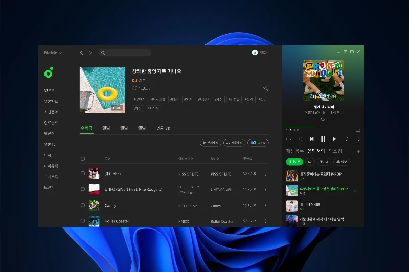 멜론 플레이어 멀티미디어 콘텐츠 확장