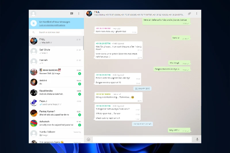 WhatsApp 규모별 그룹 채팅 관리
