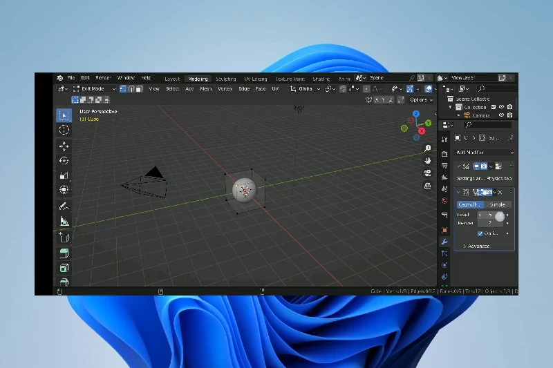 블렌더 다양한 3D 모델링 방식 지원