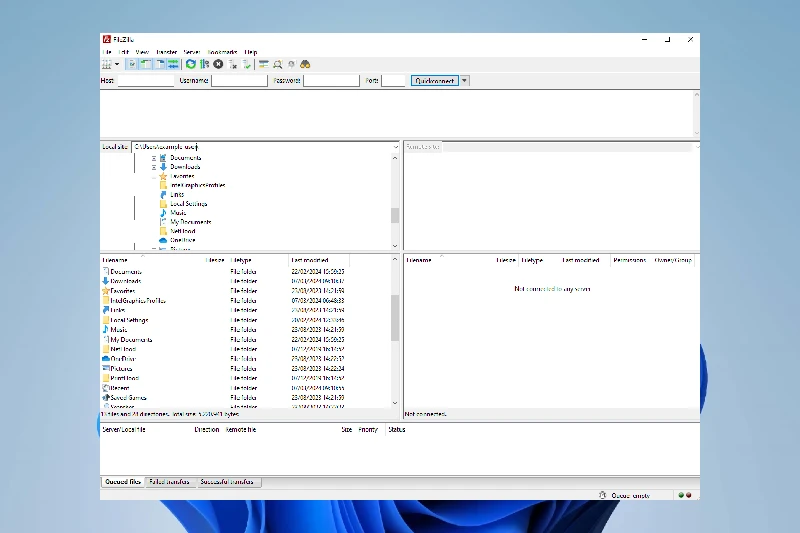 파일질라 다중 프로토콜 지원 (FTP, FTPS, SFTP)