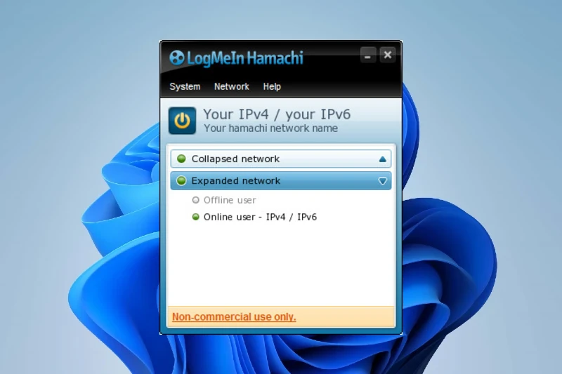 하마치 간단한 가상 LAN 구축