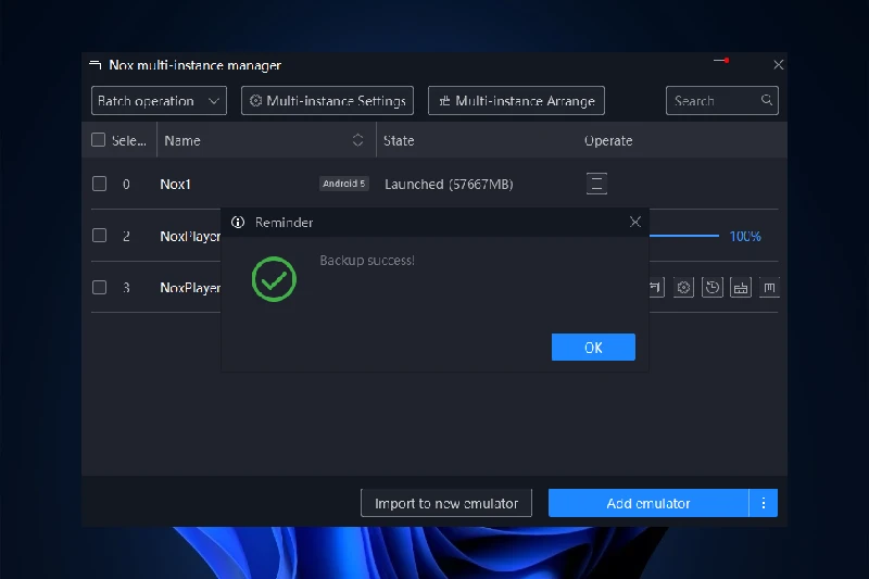 녹스 앱플레이어 안정적인 멀티 인스턴스 실행