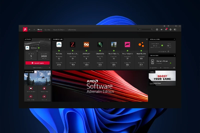 라데온 드라이버 그래픽 및 게임 성능 최적화