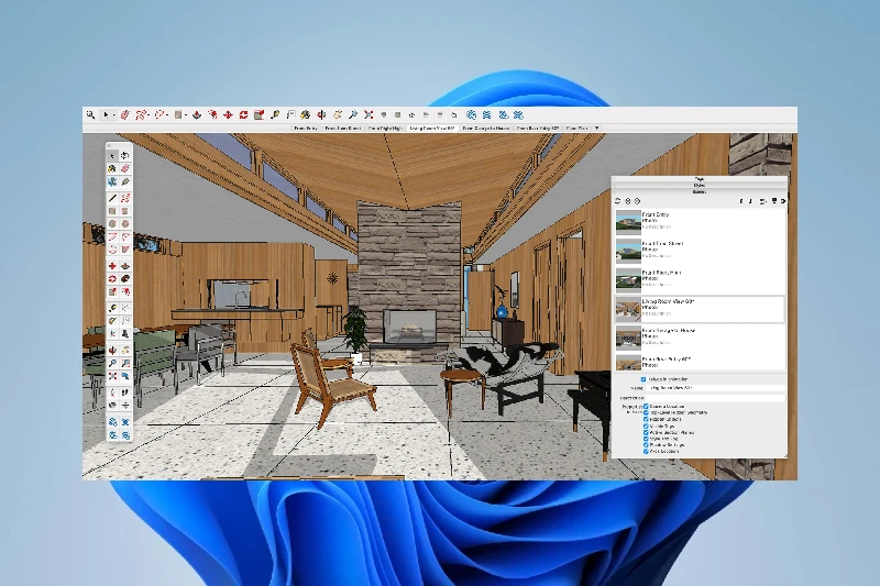 스케치업 재질과 텍스처 편집