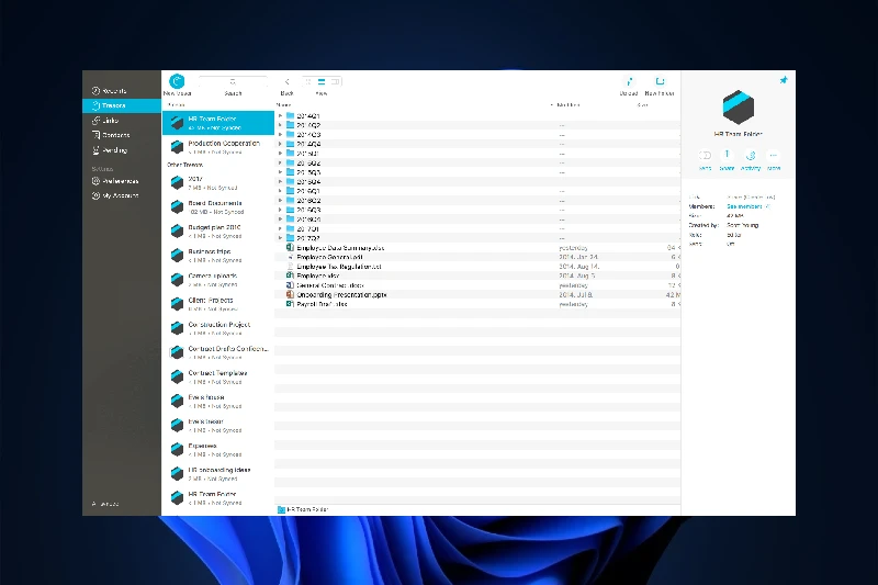 Tresorit 종단간 암호화(E2EE)