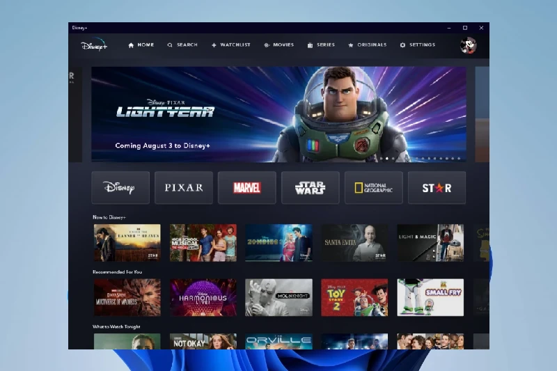 디즈니 플러스 최대 4K HDR 스트리밍 지원