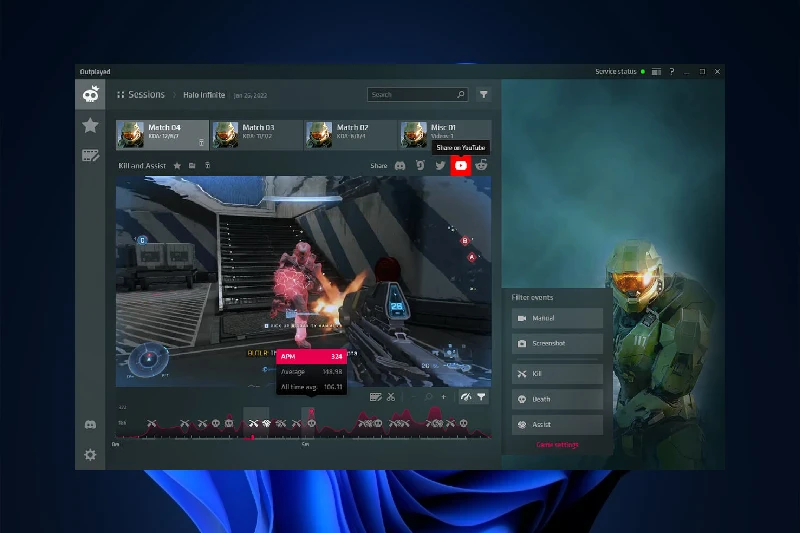 Overwolf 게임 하이라이트 자동 녹화