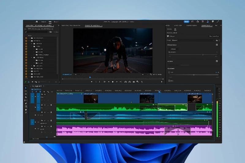 프리미어 프로 강력한 멀티트랙 타임라인 편집