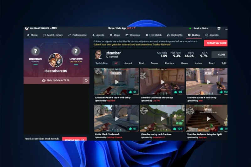 발로란트 트래커 하이라이트 자동 녹화