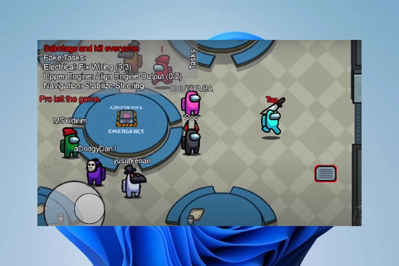 어몽어스 PC 무작위 역할 배정 추리 플레이