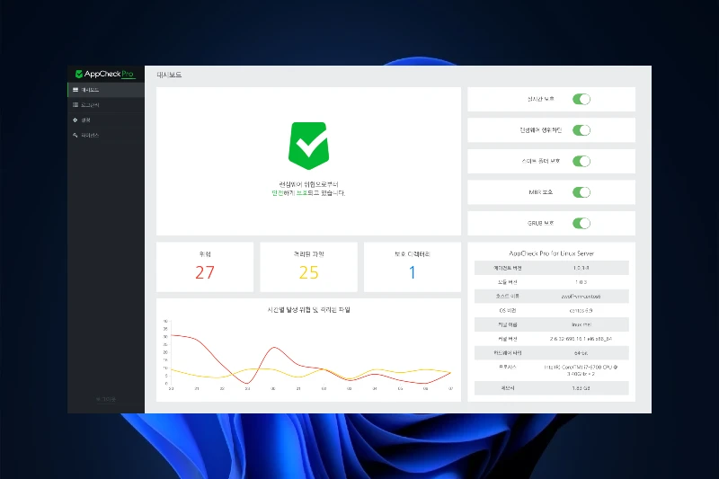 앱체크 시스템 정리 및 최적화