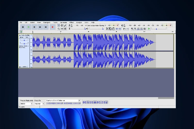 Audacity 노이즈 제거 및 음향 보정