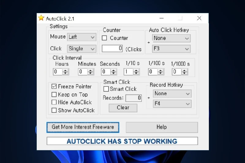 오토클릭 세밀한 자동 클릭