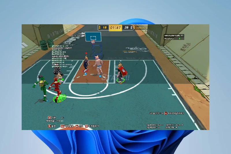 프리스타일1 포지션 기반 캐릭터 플레이