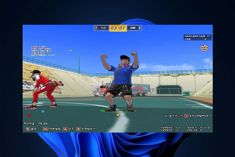 프리스타일1 실시간 3대3 PvP 매칭