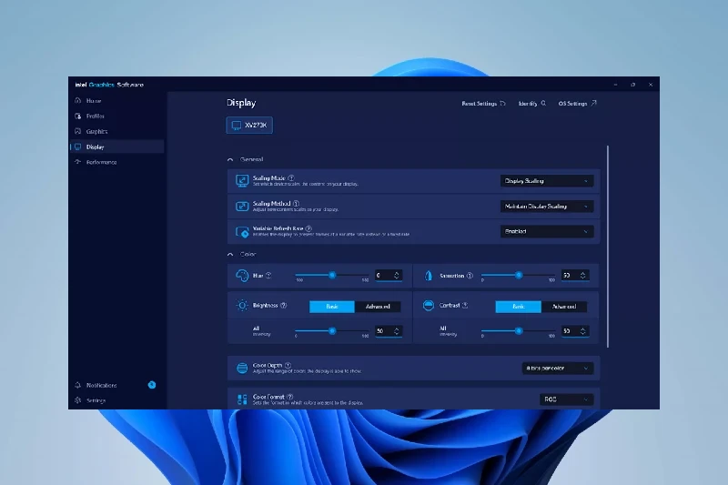 인텔 드라이버 통합 드라이버 관리