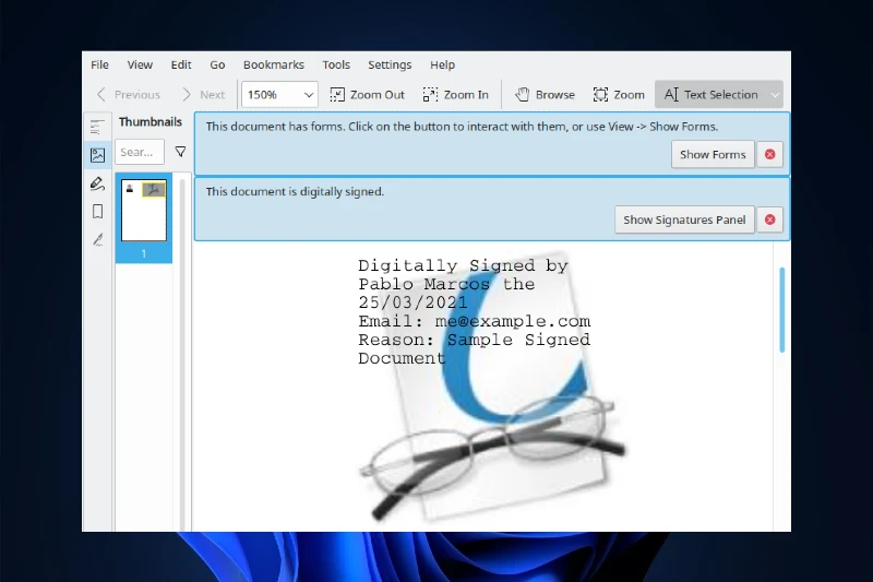 Okular PDF·EPUB·DjVu 등 다양한 포맷 지원