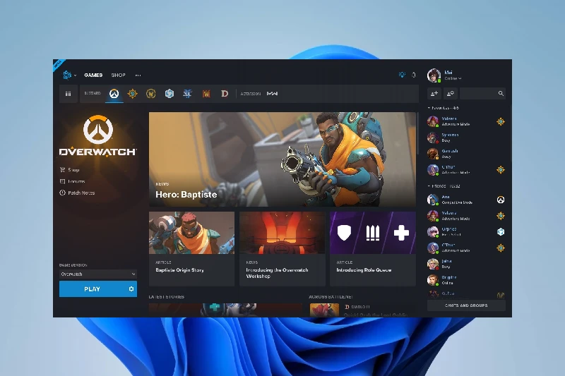 배틀넷 블리자드 게임 전용 런처