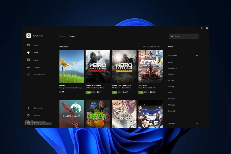 에픽게임즈 런처 게임 라이브러리 통합 관리
