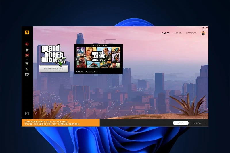 락스타 게임즈 런처 게임 자동 업데이트 관리