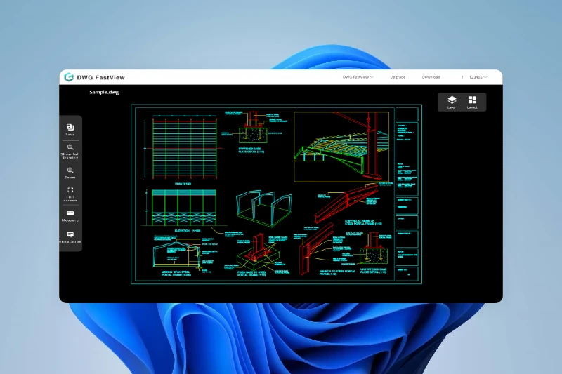 DWG FastView 효과적인 레이어 목록 관리