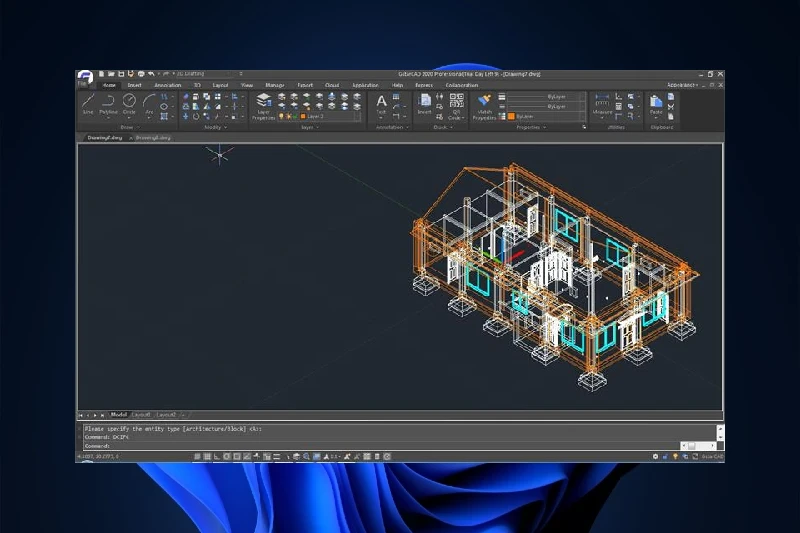 지스타캐드 고속 도면 렌더링