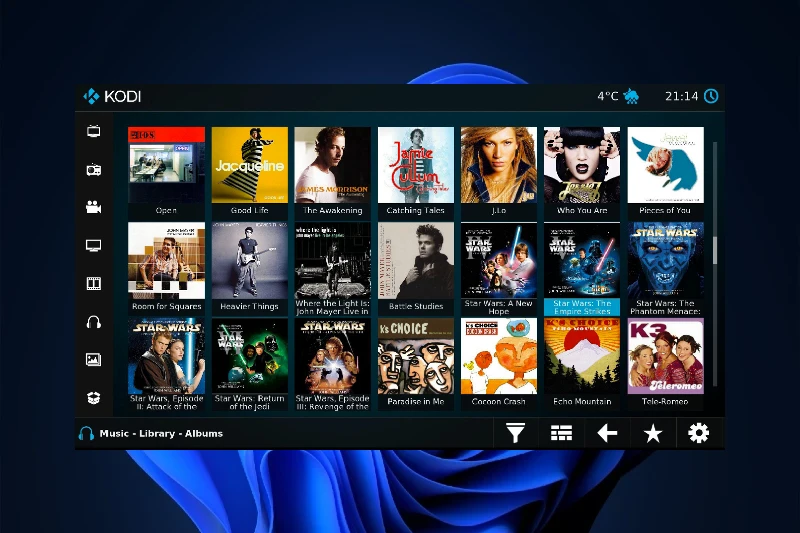 Kodi 다양한 미디어 포맷 재생