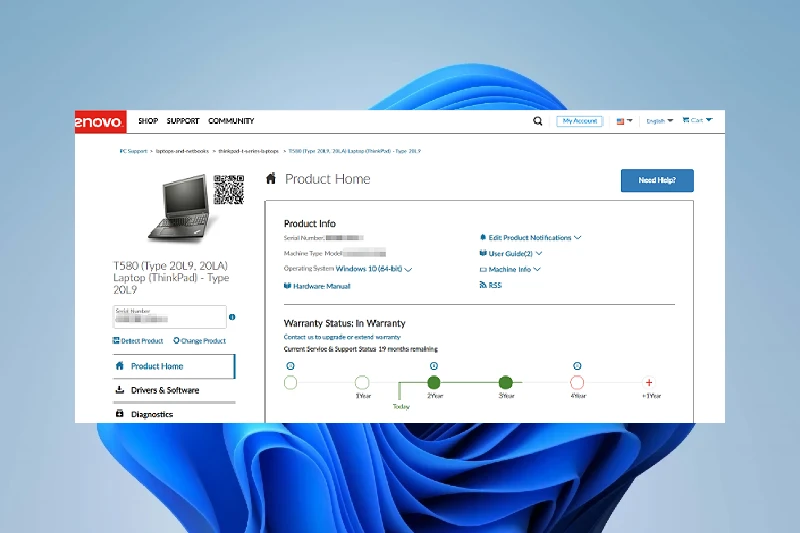 레노버 밴티지 모델별 맞춤 드라이버 제공