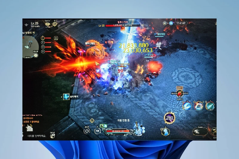 로스트아크 화려한 액션 전투