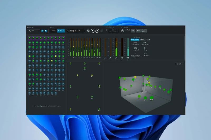 돌비 애트모스 3D 공간 음향 지원