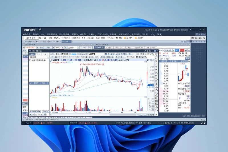 PC 주식 프로그램 추천 삼성증권 POP