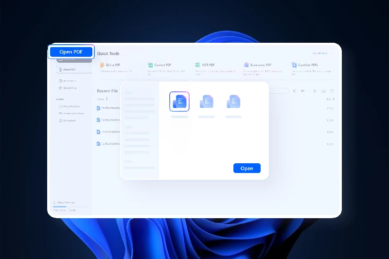PDF엘리먼트 AI PDF 도구