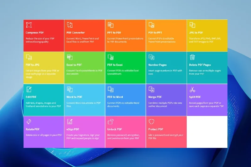 무료 PDF 편집 프로그램 추천 SmallPDF
