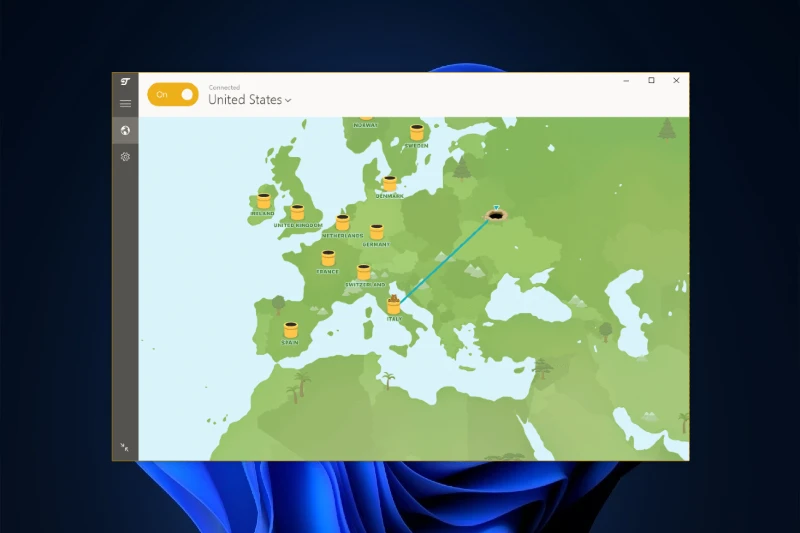 터널베어 VPN 전 세계 서버 네트워크 지원